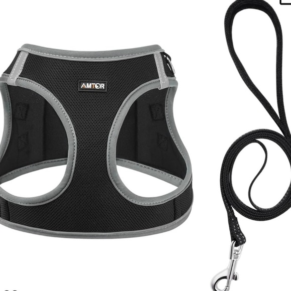 AMTOR MEDIUM DOG HARNESS/LEASH. Reflective Harness. - Picture 8 of 9